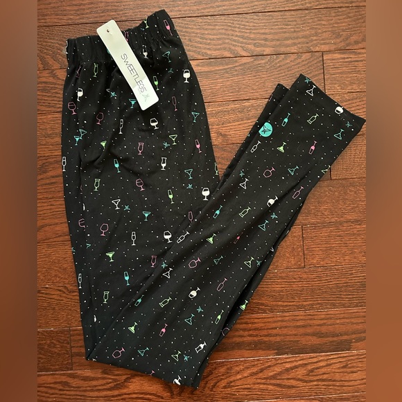 Sweetlegs Pants - RARE*BNWT Sweetlegs Petite Leggings T.G.I.F.